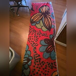 Society6 Floral Patterned Curtain Panels X 2 NWOT 50 X 96